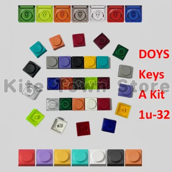 DEADLINE A Kit 1u x 32 DOYS PC Žaislai MX jungiklių raktų dangteliai Mechaniniai 