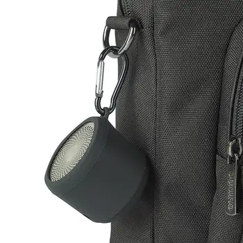 Minkštas silikoninis dangtelis A106 Pro garsiakalbiui, nešiojančiam apsauginį maišelį Apsauginė rankovė su karabinu