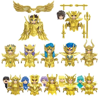 Vaikiški žaislai Auksiniai šventojo zodiako ženklai Animacinių filmų figūrėlių kostiumai Surinkimo modelis Statybiniai blokai Vaikų mokomosios dovanos