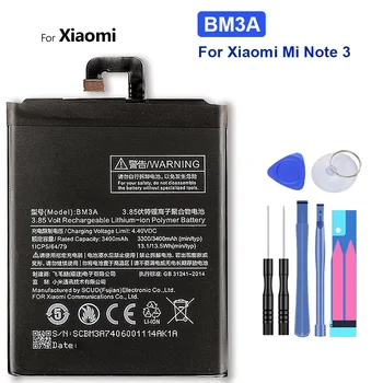 BM3A telefono baterijos keitimas 
