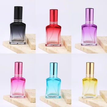 15ml stiklinis purškiamas buteliukas Pakartotinai užpildomi kvepalų buteliukai Tuščias nešiojamas kosmetikos pakuotės buteliukas