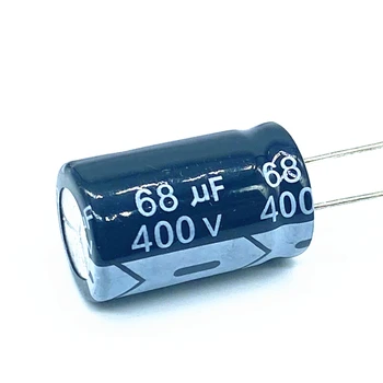 4vnt/lot 400v 68UF 400v68UF Žemas ESR/varža aukšto dažnio aliuminio elektrolitinis kondensatorius dydis 16 * 25 20%