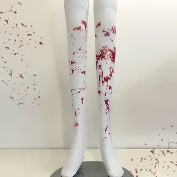 Naujausias Cosplay Helovino kraujas virš kelio šlaunies aukštos kojinės Ilgos atsargos moterims