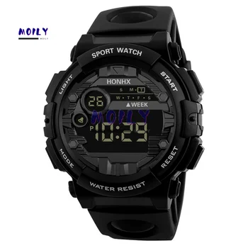 Luxury Mens Digital LED Watch Date Sport Men Outdoor Trendy Electronic Watch часы мужские relogio masculino reloj hombre #2