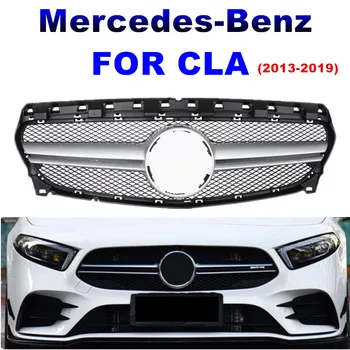Auto Accessories Front Grille Center Mesh Frame Cover GT for Mercedes-Benz GLA Series 2013 2014 2015 2016 2017 2018 2019