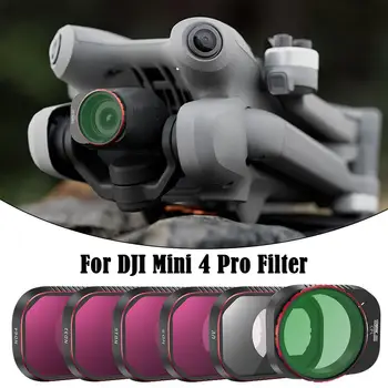 Filtras dji Mini 4 Pro objektyvų filtrams UV CPL ND8/16/32/64 Fotoaparato objektyvai dji Mini 4 Pro dronų priedai L8R7