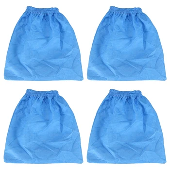 4PCS tekstilinis filtro maišelis Karcher MV1 WD1 WD2 WD3 SE4001 filtro maišelio dulkių siurblio dalims