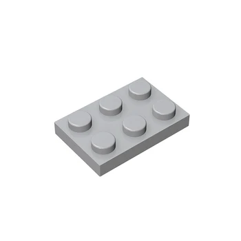 10vnt MOC kaladėlių dalys 3021 plokštė 2 x 3 suderinama statybinio bloko dalelė 