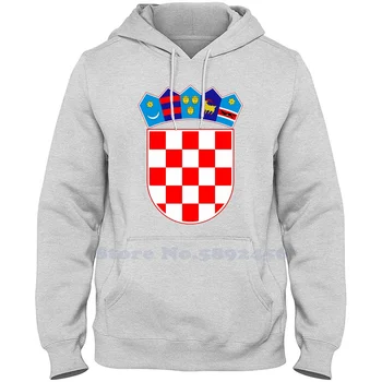 Kroatija Prekės ženklo logotipas Aukštos kokybės džemperis su gobtuvu 2023 Naujas grafinis megztinis