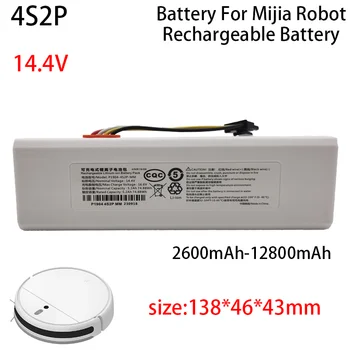 Oplaadbare ličio jonų baterija Mijia Robotstofzuiger, 1C Stytj01zhm, 1C Batterij Voor Robotstofzuiger,14.4V,2600mAh ~ 12800mAh