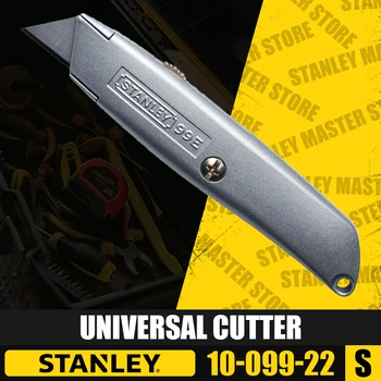 STANLEY 10-099-22 Universal Cutter 19MM Hobby Knife Paper Cutter Wallpaper Knife Tapetai Peilis su ašmenimis Praktiškas