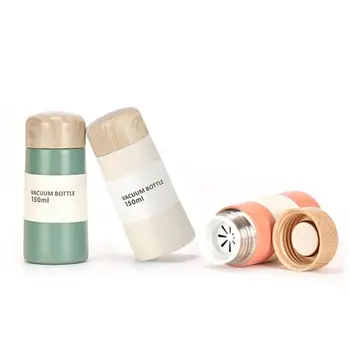 Mini mielos kavos vakuuminės kolbos Termosas 150ml 250ml Mažos talpos nešiojami nerūdijančio plieno kelioninio vandens butelių termosai