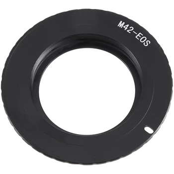 Mount adapterio žiedo keitimas M42 objektyvui į Canon EOS EF fotoaparatą 7D 6D 5D 90D 80D 760D 1300D 100D 1200D