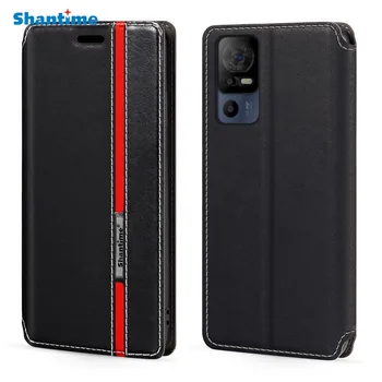 For Sharp Aquos V7 Plus Case Fashion Multicolor Magnetic Closure Flip Case Cover with Card Holder 6.74 colių