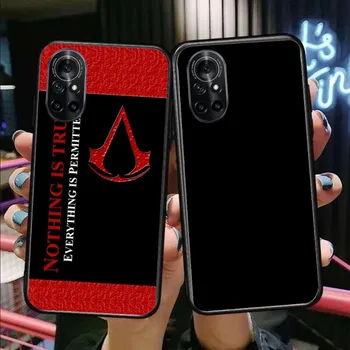 Nothing Is True Assassin Phone Case For Honor 70 50 20 7S X9 X8 X7 Magic 4 3 Pro Soft Black Phone Cover
