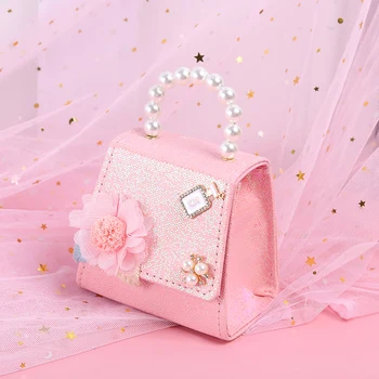 Mados princesės aksesuarai Monetų piniginė Mielos mergaitės Mažos kvadratinės kryžminės krepšiai Mielas triušis Vaikų katės pečių krepšys