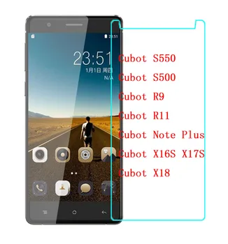 Ekrano apsauga Cubot S550 / S500 / R11 / R9 / Note Plus / X16S X17S / X18 grūdinto stiklo plėvelė Cubot mobiliajam telefonui