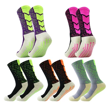 Neslidžios sportinės kojinės vyrams Kvėpuojančios Unisex atletiškos futbolo kojinės Aukščiausios kokybės bėgimo kojinės futbolo krepšiniui