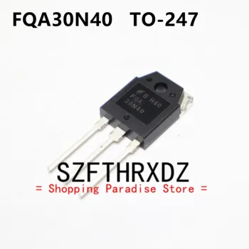 SZFTHRXDZ 10vnt 100% naujas importuotas originalus FQA30N40 30N40 TO-247 N-Channel MOSFET 400V 30A