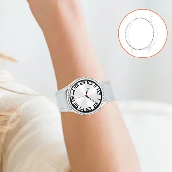 Laikrodžio rėmelio buferio apsauga Bling Laikrodžio korpusas suderinamas su Galaxy Watch5/4 40mm