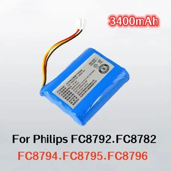 3400mAh Philips FC8792 FC8782 FC8794 FC8795 FC8796 Šluojama roboto baterija