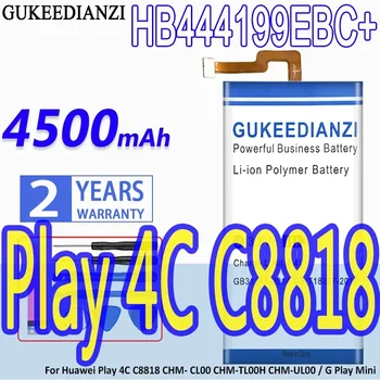 HB444199EBC+ 4500mAh GUKEEDIANZI baterija Huawei 4C C8818 CHM- CL00 CHM-TL00H CHM-UL00/G Play Mini + įrankiai