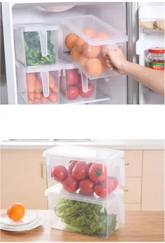 Virtuvė Skaidri PP laikymo dėžutė Grūdai Pupelių saugykloje yra sandarus namų organizatorius maisto konteineris šaldytuvo laikymo dėžės