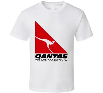 Qantas Airline Logl Australia Marškinėliai ilgomis rankovėmis