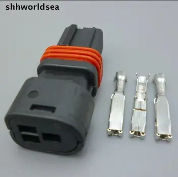 shhworldsea 5/30/100sets komplektas 1.5mm 3p 3way automatinio laidų pynės jungtis DJ7037B-1.5-21