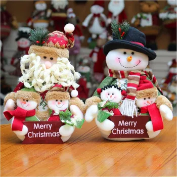 Kalėdų šeimos nuotraukų lėlė,pliušinė lėlė,kalėdinė lėlė,Kalėdų senelio sniego senis, dekoravimo reikmenys, dekoracijos namų Kalėdoms