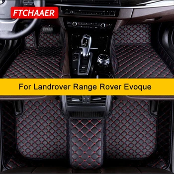 FTCHAAER Custom automobilių grindų kilimėliai Landrover Range Rover Evoque Auto Carpets Foot Coche Accessorie