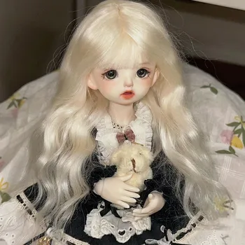 Lovely 1/6 BJD Doll Hair, Princess Curly Long Wig Free Shipping