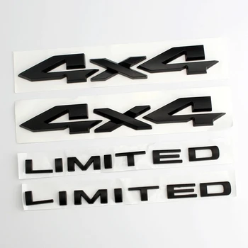3D ABS automobilio galinės bagažinės emblemos ženklelis šoninės durys 4x4 LIMITED lipdukas pikapams Nauji Dodge RAM 1500 auto priedai