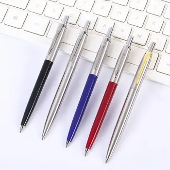 Metalinis tušinukas Preso tipas Gelinis rašiklis Klasikinis verslo parašo rašiklis Studentai Greitai džiūstantis rašymo rašiklis Biuro mokykliniai reikmenys