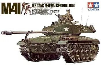 Tamiya 35055 1/35 mastelio karinio modelio rinkinys JAV M41 Walker buldogo lengvasis tankas