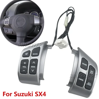 Automobiliniai jungikliai Suzuki SX4 Swift 2006 2007 2008 2009 2010 2011 2012 2013 Vairo mygtuko kruizinių jungiklių priedai