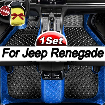 Automobilių grindų kilimėliai Jeep Renegade 2022 2021 2020 2019 2018 2017 2016 Automobilių interjero aksesuarų apsauga Individualūs kilimai Stilius