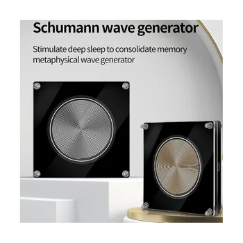 7.8Hz Schumann Waves Itin žemo dažnio impulsų generatorius Miego gerintuvas Schumann bangų generatorius-auksas