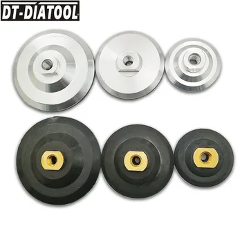 DT-Diatool 2vnt/Set back pad deimantiniam poliravimui, backer trinkelės šlifavimo diskai, pagrindo laikiklis 80mm 100mm 125mm 2vnt