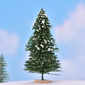 Kalėdų eglutės mikro kraštovaizdžio dekoras Maži pušų papuošalai namams Naujieji metai Kalėdų vakarėlis Darbastalio dekoravimas Lėlių namų aksesuarai