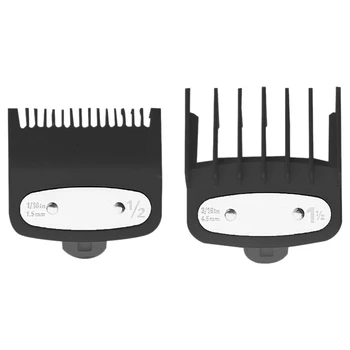 2Pcs Hair Clipper Limit Comb Guide 1.5mm/4.5mm dydžio kirpėjo pakeitimas Wahl