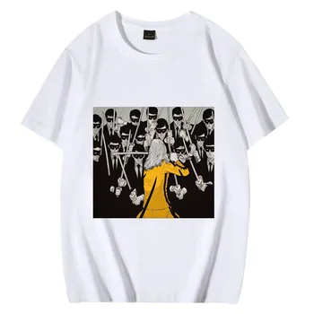 Kill Bill Vintage Graphics T Shirt Vyrai Moterys Vasaros mada Hip Hop goth streetwear 100% Medvilniniai drabužiai trumpomis rankovėmis Unisex Tee