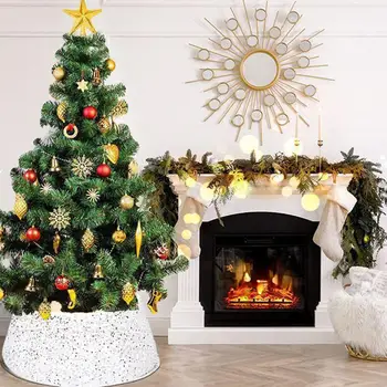 Blizgučiai Medžio apykaklė Putojantys blizgučiai Kalėdų eglutės sijonas Pagrindinis apykaklės rinkinys Šventinis Šventinis Dekoratyvinis rekvizitas Vakarėlių reikmenys