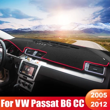 Volkswagen VW Passat B6 CC 2005 2006 2007 2008 2009 2010 2011 2012 Automobilio prietaisų skydelis Saulės atspalvio dangtelis Neslystantys trinkelių priedai