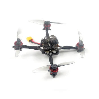 HappyModel Crux3 1-2S 115mm 3inch dantų krapštukas FPV Freestyle Drone CrazybeeX 4in1 AIO 5A 200mW Caddx Ant 1200TVL EX1202.5 KV6400