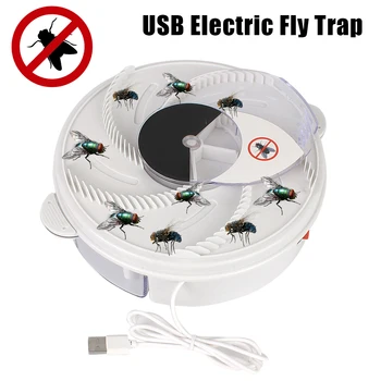 Fly Trap Automatinis skraidyklių gaudyklė Kenkėjų atmetimo kontrolė Repelentas Elektrinis kenkėjų žudikas USB vabzdžių kenkėjų gaudytojas patalpose lauke