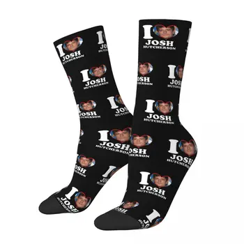 Mada Vyriškos kojinės Naujovė Man patinka Josh Hutcherson Kojinių menas Aukštos kokybės moteriškos kojinės Pavasaris Vasara Ruduo Žiema
