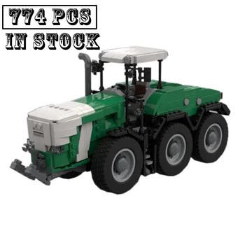 Naujas atvejis IH ūkio traktorius Fendt Trisix Vario statybiniai blokeliai MOC-83784 • 774 vnt Sunkvežimio surinkimas Žaislinis modelis Berniukas Gimtadienio dovana