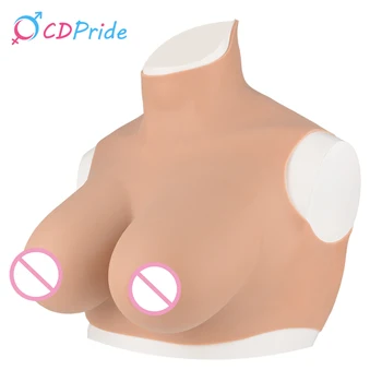 CD Pride Realistic Silicone Fake Breast Forms Boobs for Crossdresser Shemale Transgenders Transvestite Mamario de Silicona Breas