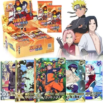 Naruto kolekcijos kortelė Kayou Tier 2 Wave 1 SL Tier4 Wave1 Booster 30Packs 150Cards Uzumaki Kakashi Anime žaidimo karta